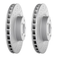 2 Bremsscheiben Ø 330 Mm BelüFtet Bosch FüR U.A. MERCEDES-BENZ E-KLASSE
