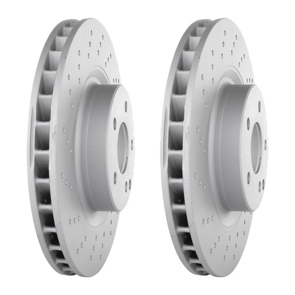 2 Bremsscheiben Ø 330 Mm BelüFtet Bosch FüR U.A. MERCEDES-BENZ E-KLASSE-image