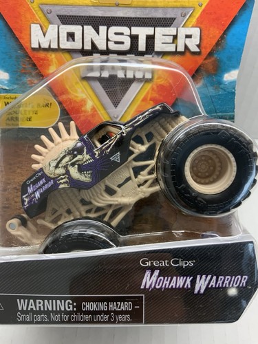 Monster Jam Mohawk Warrior Great Clips Boneyard Trucks Rare Exclusive HtF!!! - Picture 12 of 12