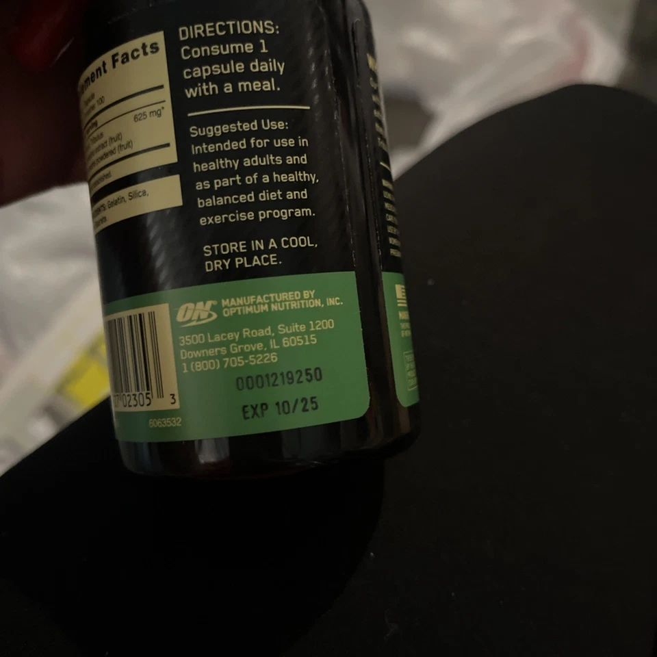 On Optimum Tribulus Cápsulas 100 Cápsulas Foto 2 de 2