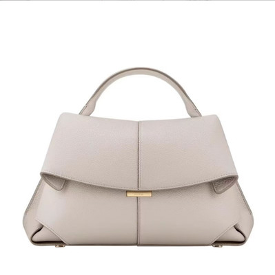 POLÈNE Mokki Edition Textured Leather Handbag