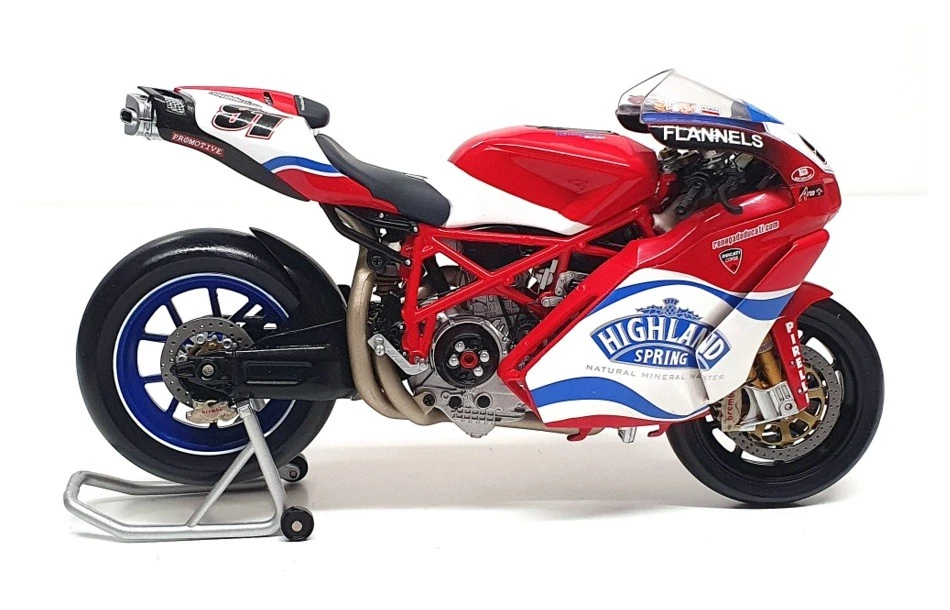 Minichamps escala 1/12 122 040291 - Ducati 999RS L. Haslam WSB 2004 Foto 3 de 4