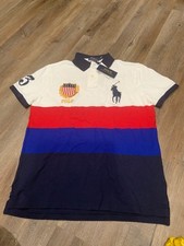 New Polo Ralph Lauren Big Pony Shirt Shield Crest Mens Size M