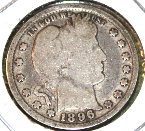1896 Barber Quarter