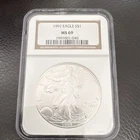 U.S. Mint 1997 American Silver Eagle $1 1 oz .999 NGC MS69 1991001-040