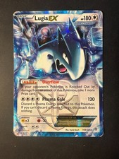 2012 Pokemon Plasma Storm Lugia EX 108 /135 Team Plasma Plasma Storm Holo Rare on eBay
