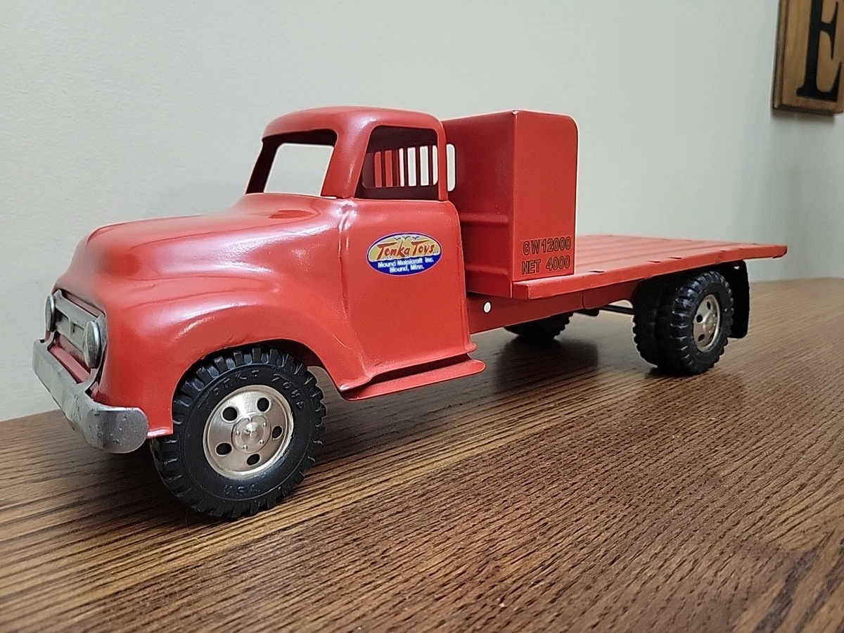 Tonka Red 1955 Vehicle Year Vintage Manufacture Diecast Cars