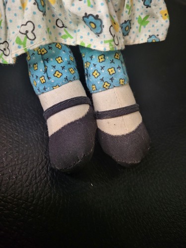 Muñeca de trapo Knickerbocker Holly Hobbie vintage años 70 15” INCREÍBLE FORMA #3 - Imagen 8 de 11