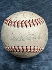 1966 LOS ANGELES DODGERS Team Signed Giles NL Baseball 23 Signatures DRYSDALE
