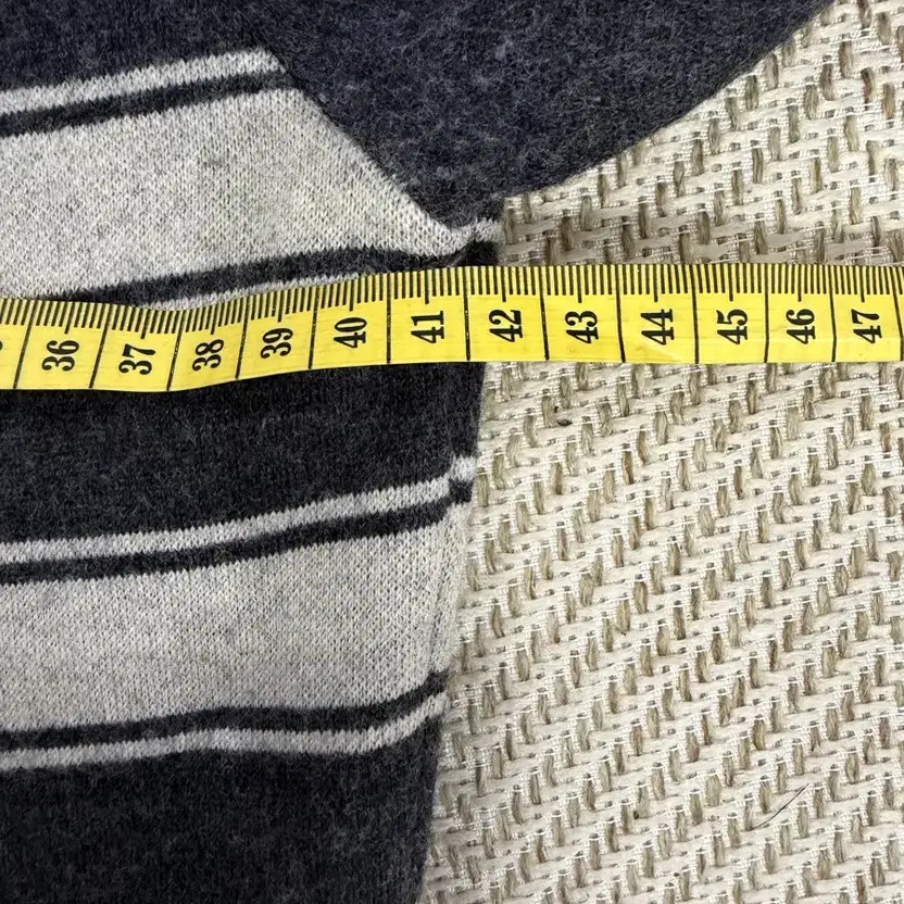 Lacoste Women's Striped Wool Knit Sweater - Size 34 thumbnail 9