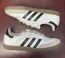 Adidas Womens Samba OG Cloud White Core Black Granite IG9030 Ladies US 6
