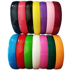 12pcs Women Plastic Headbands 25mm Wide 12 Count Pack of 1 , headbands