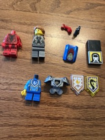 LEGO Minifigure Nexo Knights Ultimate Robin 70333, Carnage 76036 + 76163 PARTS