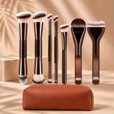 Professional Dual-Ended Makeup Brush Set Incl...