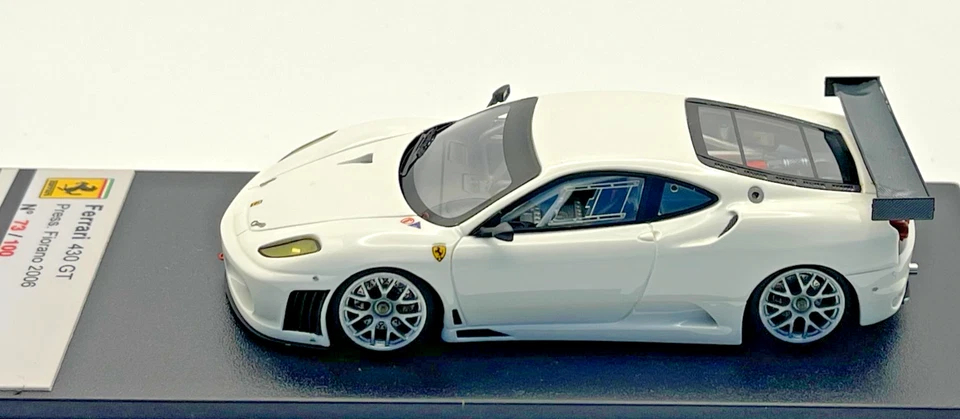 TECNOMODEL Ferrari F430 GT Fiorano 2006 TLA04B 1:43 ecualización a BBR MR TheTinyCars Foto 3 de 4
