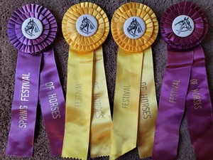 Festival Of Horses Vintage Horse Show Ribbons Awards Equestrian Events