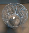 Tiffany Crystal  Round Swag Vase 8.5 -Discontinued — photo 2