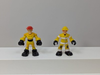 Imaginext Firefighter Figures 2-Pack Fisher-Price Toy Firemen Lot