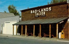 Bad-Lands Saloon Reconstruction, c1950, Medora, North Dakota