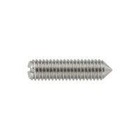 Din 553/ISO 7434 Gewindestift Vg M3X4 Stahl 14H Blank Schlitz M. Spitze 1000 Stk