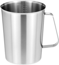 304 Stainless Steel Measuring Cup 64oz with OZ ML Graduations Pitcher Set