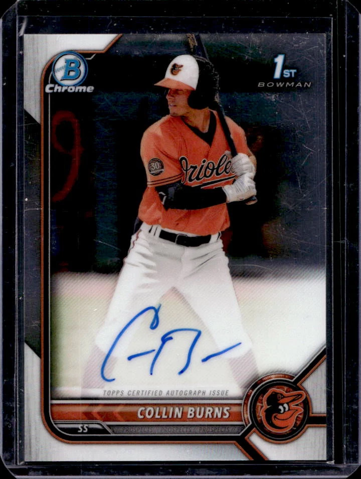 Collin Burns trading card