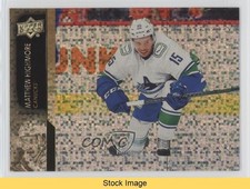 2021-22 Upper Deck Series 2 Speckled Rainbow Foil Matthew Highmore #426 READ ls5