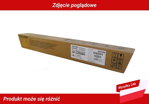 841926 Ricoh MP C2003/C2503 Toner Cartridge Żółty