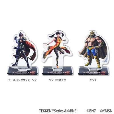 Tekken Iron Fist Acrylic Stand Set 3 Types Anime Character Collectible