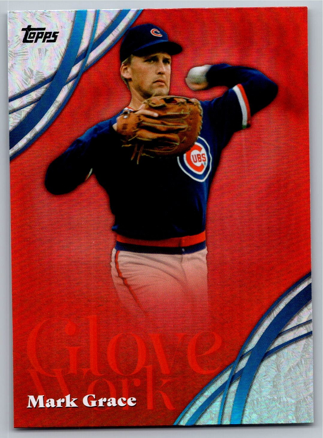 2026 Topps Series 2 Mark Grace GW-63 Glove Work Chicago Cubs