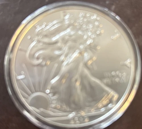 2012 AMERICAN SILVER EAGLE DOLLAR COIN 1 OZ. 999 PURE FINE SILVER