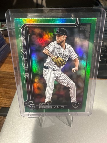 2024 topps series two kyle freeland green foil /99