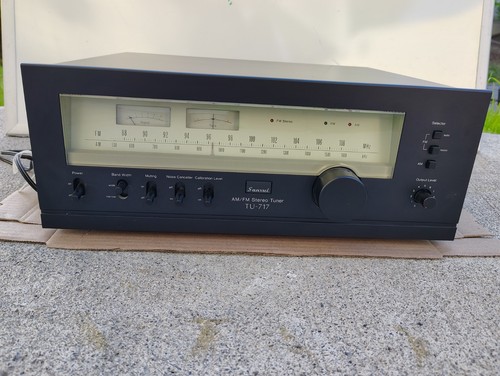 Sansui TU-717 AM/FM Stereo Tuner, Vintage High End, Tested Working, Japan