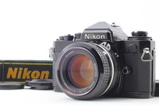  N MINT w/ Strap Nikon FE Black 35mm Film Camera Ai 50mm f/1.4 Lens From JAPAN