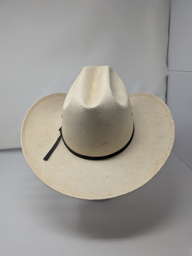 American Hat Company Para Panama Size 7 1/8 The Hat Store Houston Texas - Picture 4 of 13