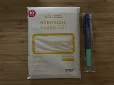 Hobonichi Techo Book - Original A6 English - Monday Start Week - 2027 Pen