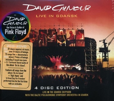 Live in Gdansk (4 CD Audio) - David Gilmour (Audio Cd)