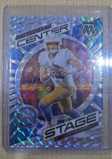 2023 Panini Mosaic - Center Stage Justin Herbert #CS-JH Silver Prizm