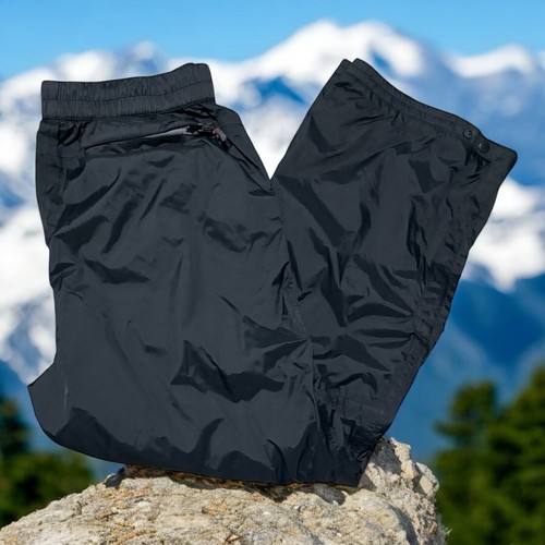 Cabela’s Rain Shell Pants Men’s XL Black Waterproof Hunting Hiking Outdoor - Picture 2 of 3