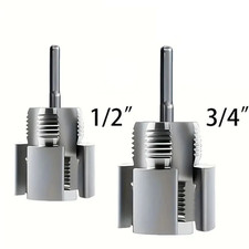 2pcs Integrated Internal  External Pipe Threading-Tool,PVC Pipe Threader Kit