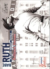 2003 Flair Greats Ballpark Heroes #2 Babe Ruth YANKEES - NM-MT