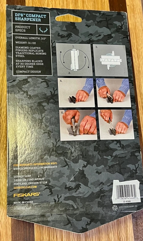 Gerber DF6 Compact Sharpener  Brand New! - Image 2 of 2