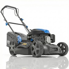 Hyundai Cordless Self-Propelled Petrol Lawnmower 18" 46cm 139cc, Mulching