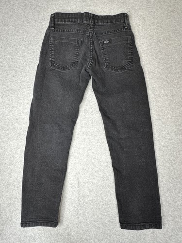 Truth Substance Common Sense Jeans Youth 8 (24X22) Black Denim Skinny Kids Boys - Picture 7 of 11