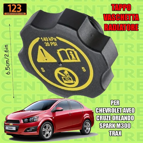 TAPPO PER VASCHETTA RADIATORE OPEL MOKKA - Foto 12 di 18