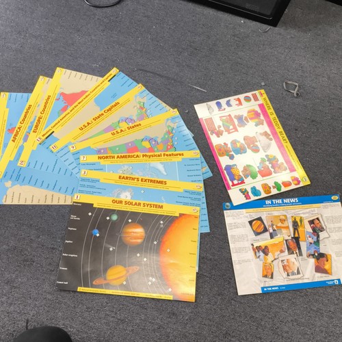 GeoSafari EI-8865 Electronic Learning Game System with Lesson Cards And Case - Picture 3 of 8