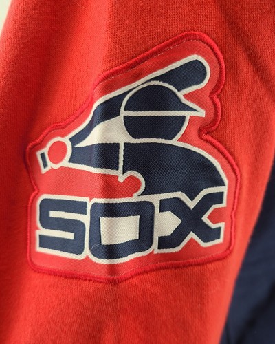 Cooperstown Collection MLB Chicago White Sox Red Blue Hoodie Sweatshirt Men's L - Picture 8 of 10