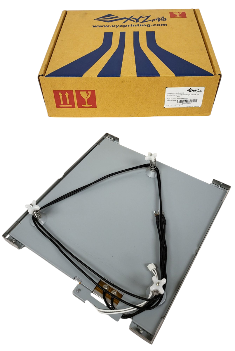NEW XYZ Printing RS1AWXY102G Print Bed for da Vinci Pro 20x20cm