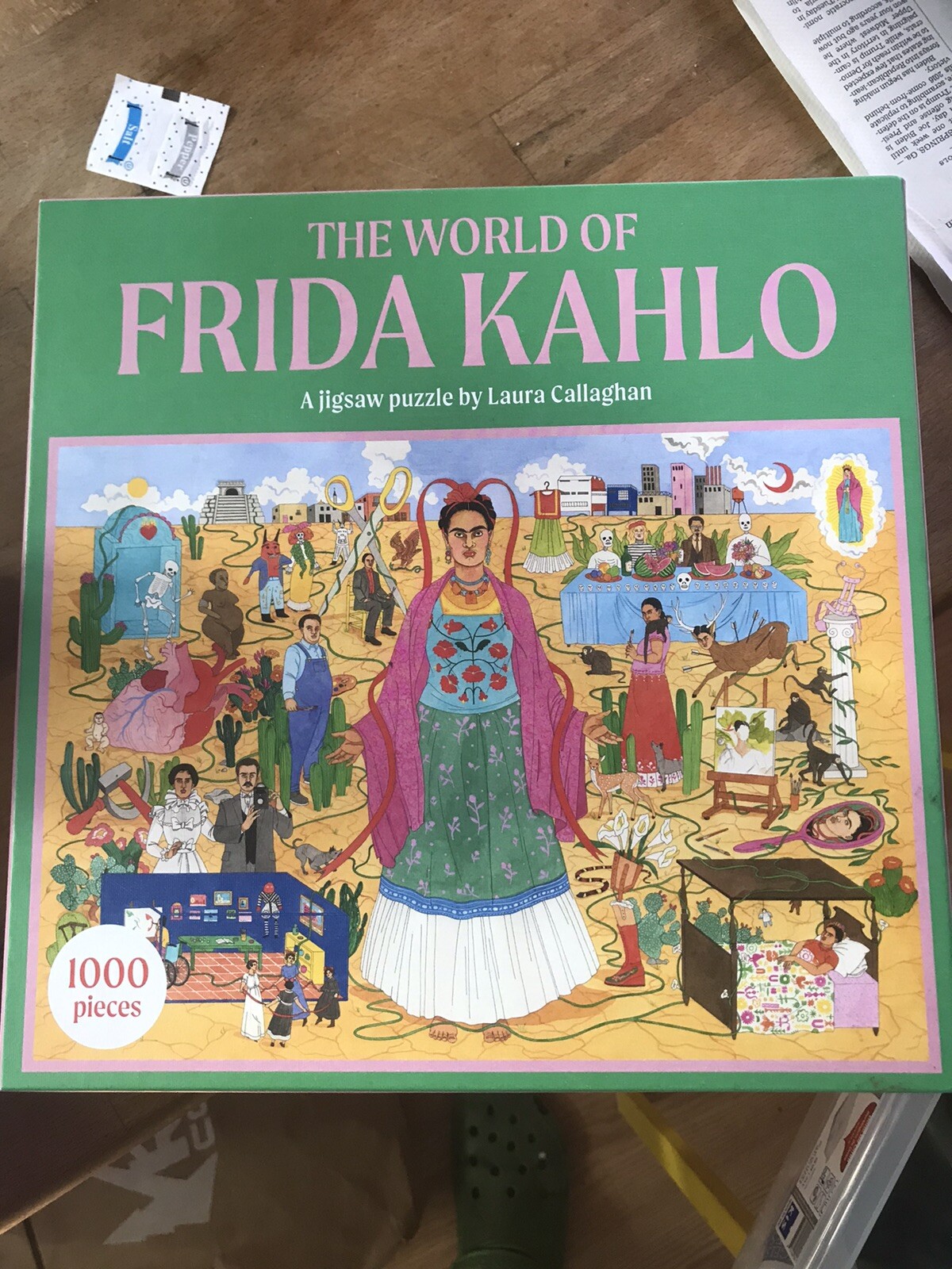 1000 Piece Jigsaw PuzzleThe World of Frida Kahlo by Laura Callaghan eBay
