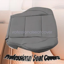 For 2005-2015 Nissan Armada LE SE Driver Bottom Leather Seat Cover Gray